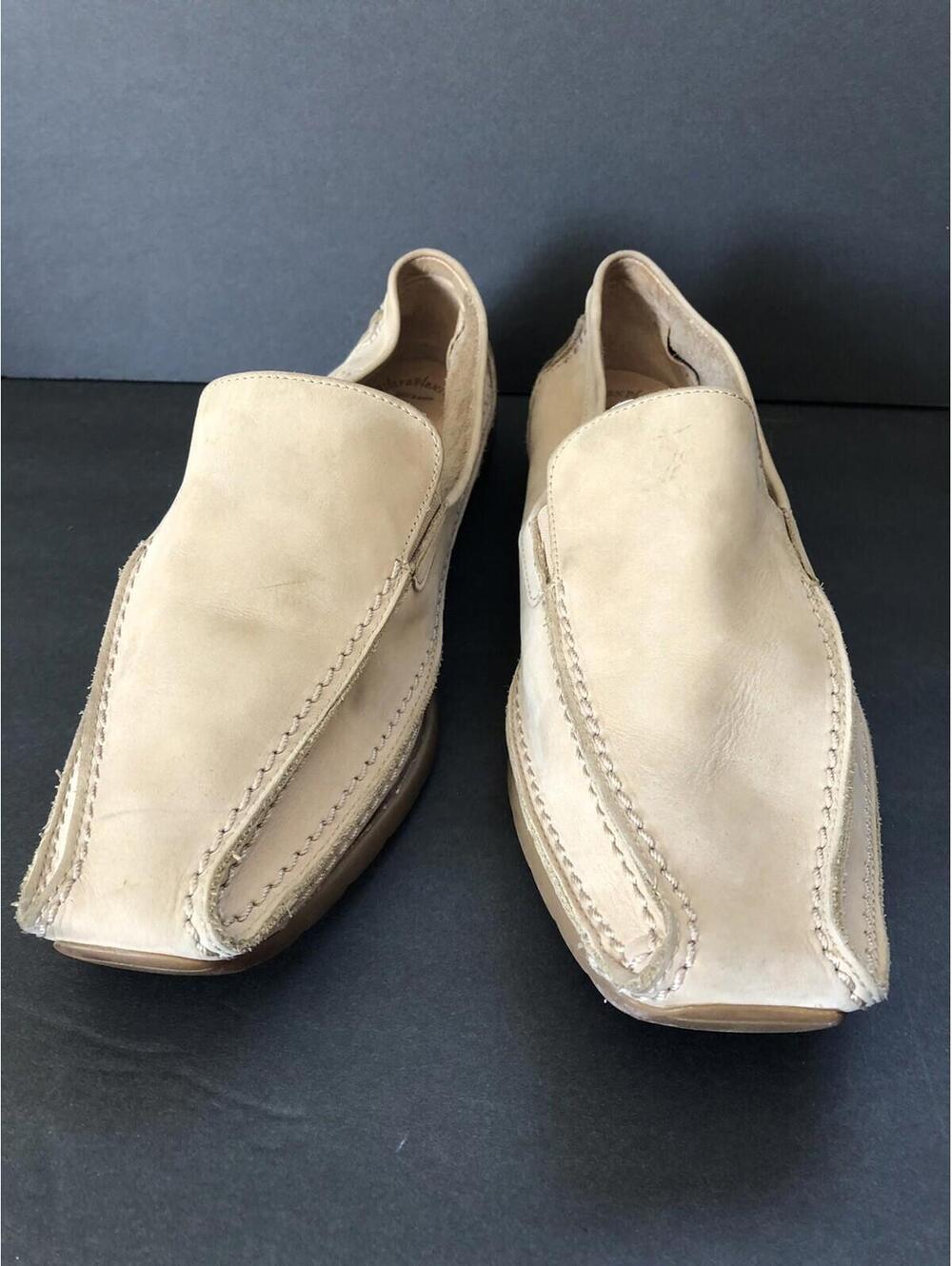 Gabor Men’s Beige Suede Slip On Shoes Size 8.5